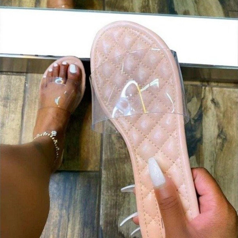 Clear Jelly Cute Flip-Flop