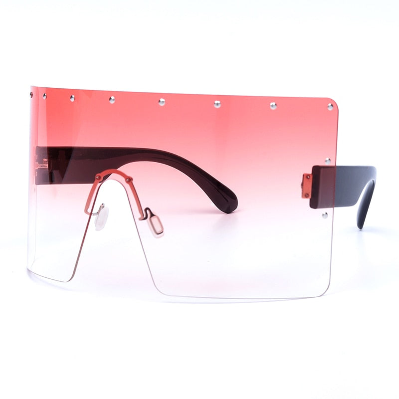 Rivet Sunglasses One-piece Windproof Goggles