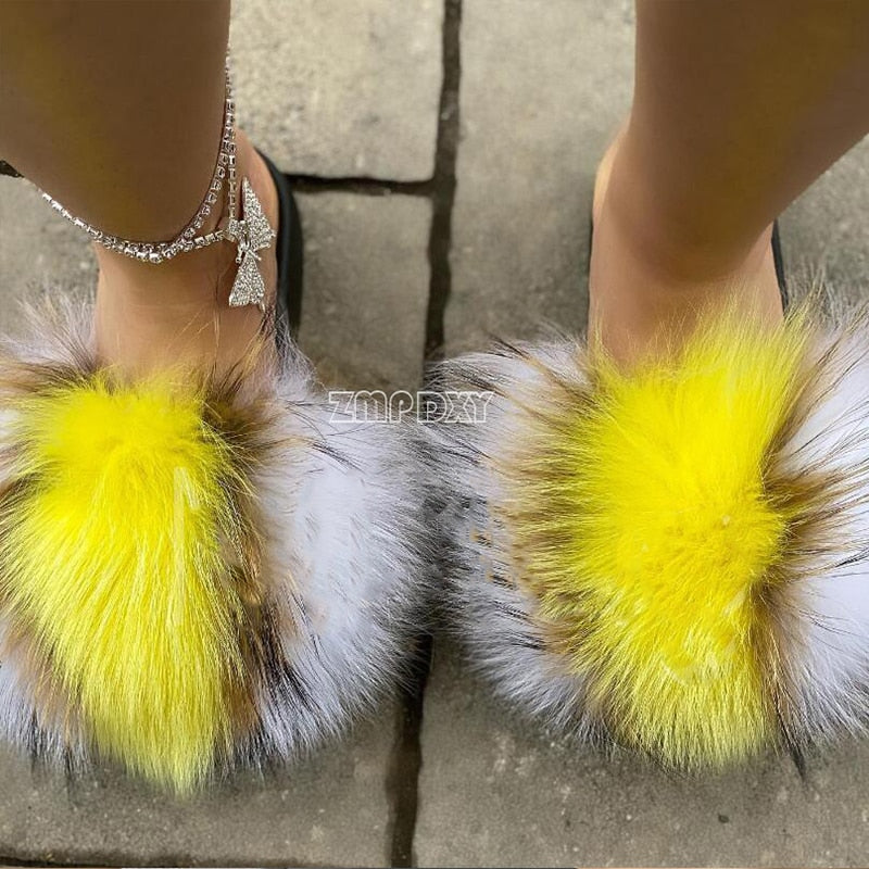 Furry Sandals