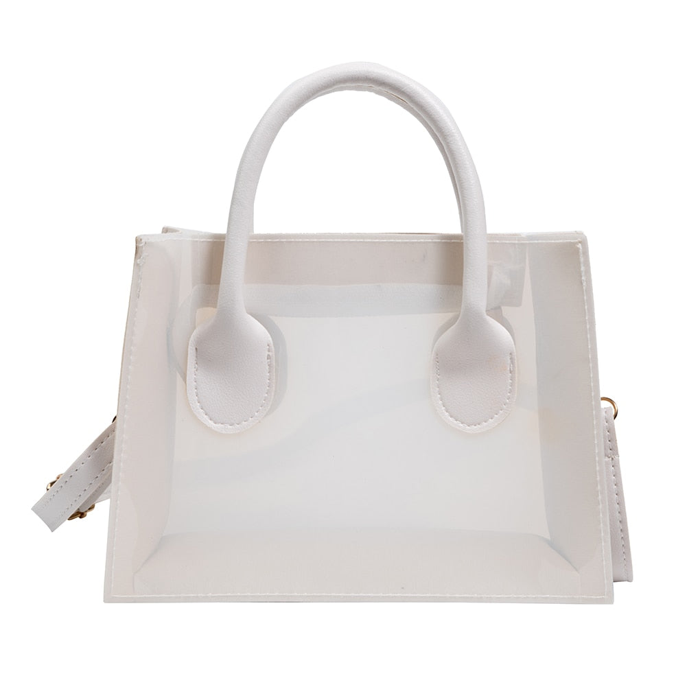 Fashion Transparent Shoulder Handbags
